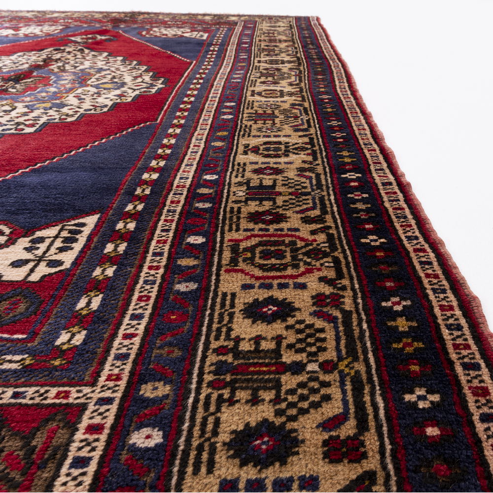 Oriental Rug Anatolian Hand Knotted Wool On Wool 185 X 285 Cm - 6' 1'' X 9' 5'' ER12