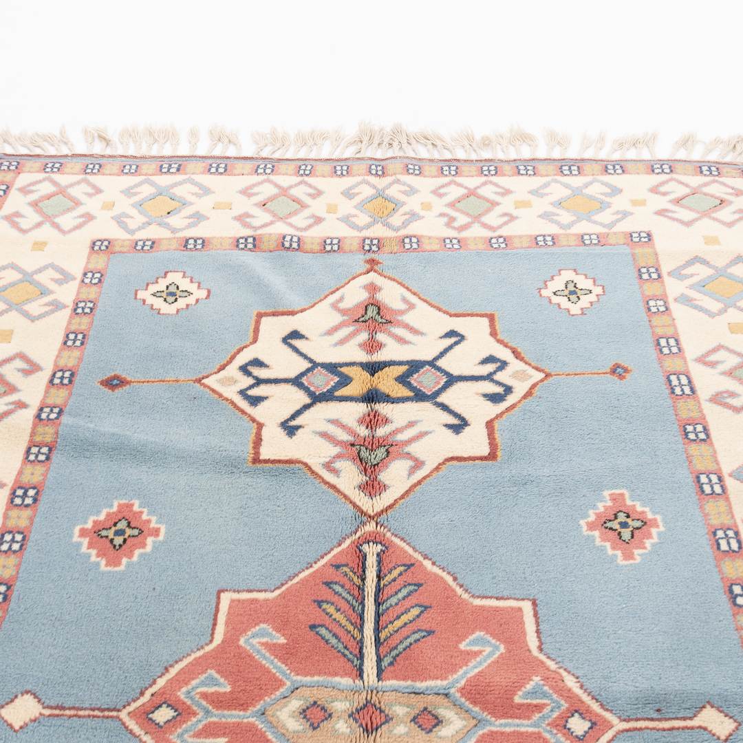 Oriental Rug Anatolian Hand Knotted Wool On Wool 187 X 276 Cm - 6' 2'' X 9' 1'' ER12