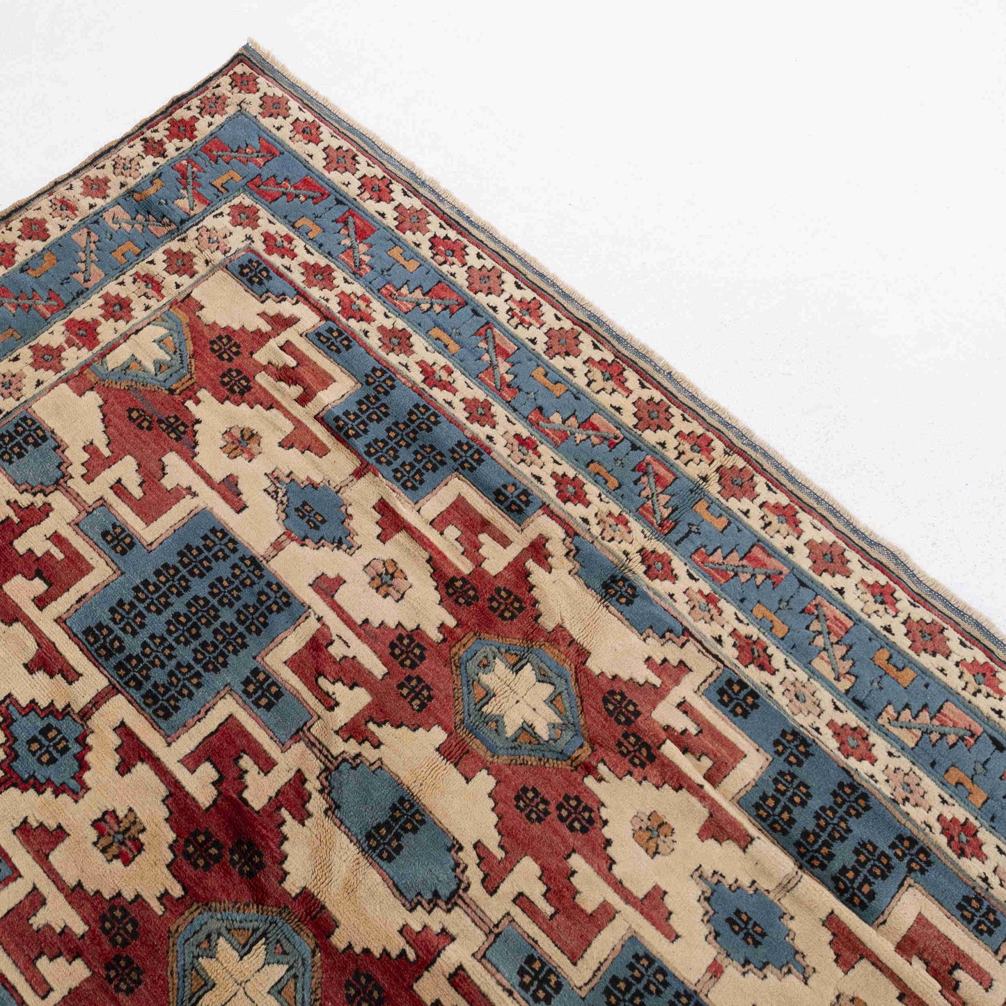Oriental Rug Anatolian Hand Knotted Wool On Wool 190 X 281 Cm - 6' 3'' X 9' 3'' ER12