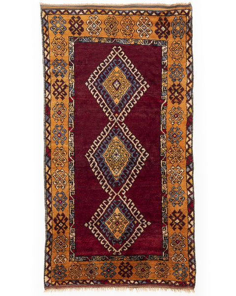 Oriental Rug Anatolian Hand Knotted Wool On Wool 192 X 218 Cm - 6' 4'' X 7' 2'' ER12