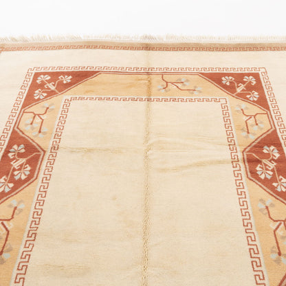 Oriental Rug Anatolian Hand Knotted Wool On Wool 203 X 284 Cm - 6' 8'' X 9' 4'' ER23
