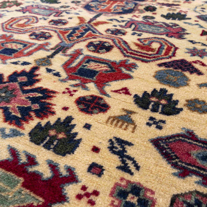 Oriental Rug Anatolian Handmade Wool On Cotton 110 X 153 Cm - 3' 8'' X 5' 1'' ER01