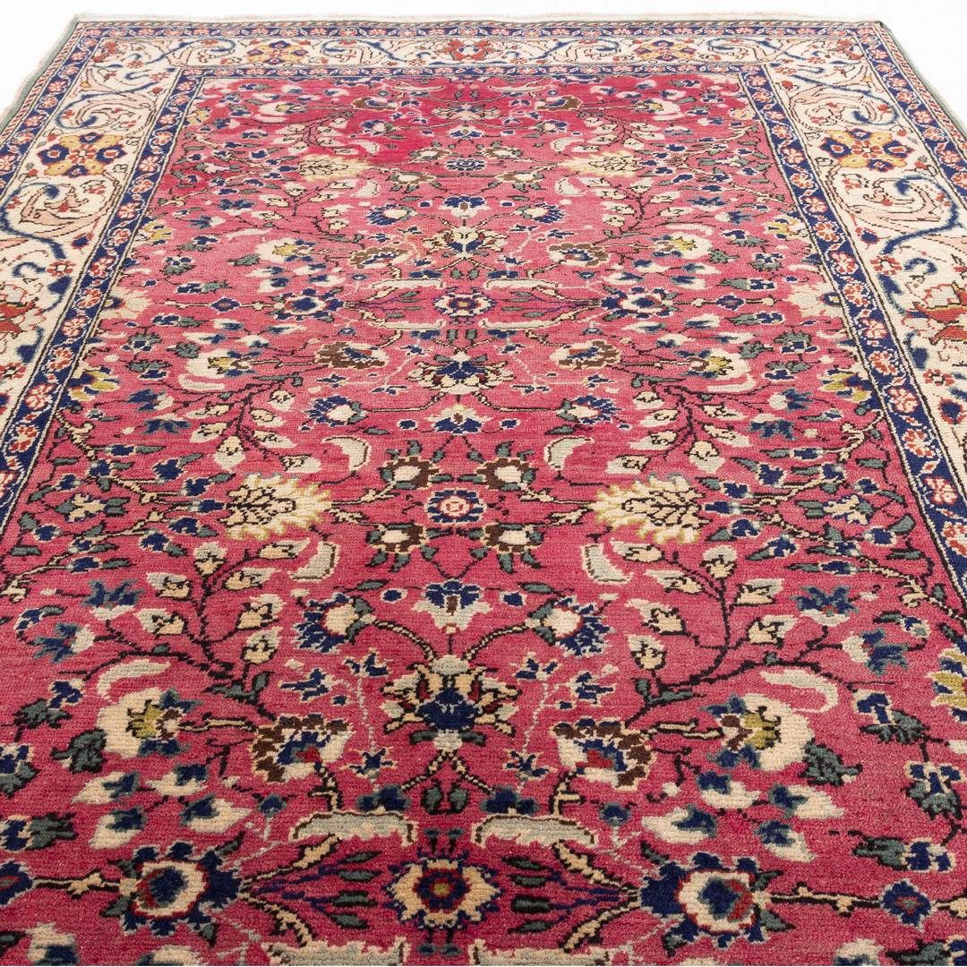 Oriental Rug Anatolian Handmade Wool On Cotton 119 X 177 Cm - 3' 11'' X 5' 10'' ER01