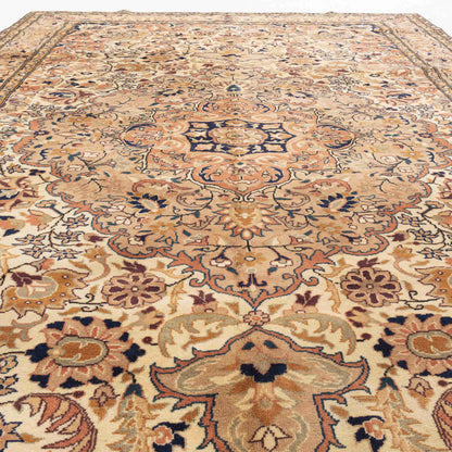 Oriental Rug Anatolian Handmade Wool On Cotton 201 X 296 Cm - 6' 8'' X 9' 9'' ER23