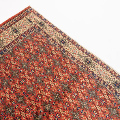 Oriental Rug Anatolian Handmade Wool On Cotton 202 X 289 Cm - 6' 8'' X 9' 6'' ER23