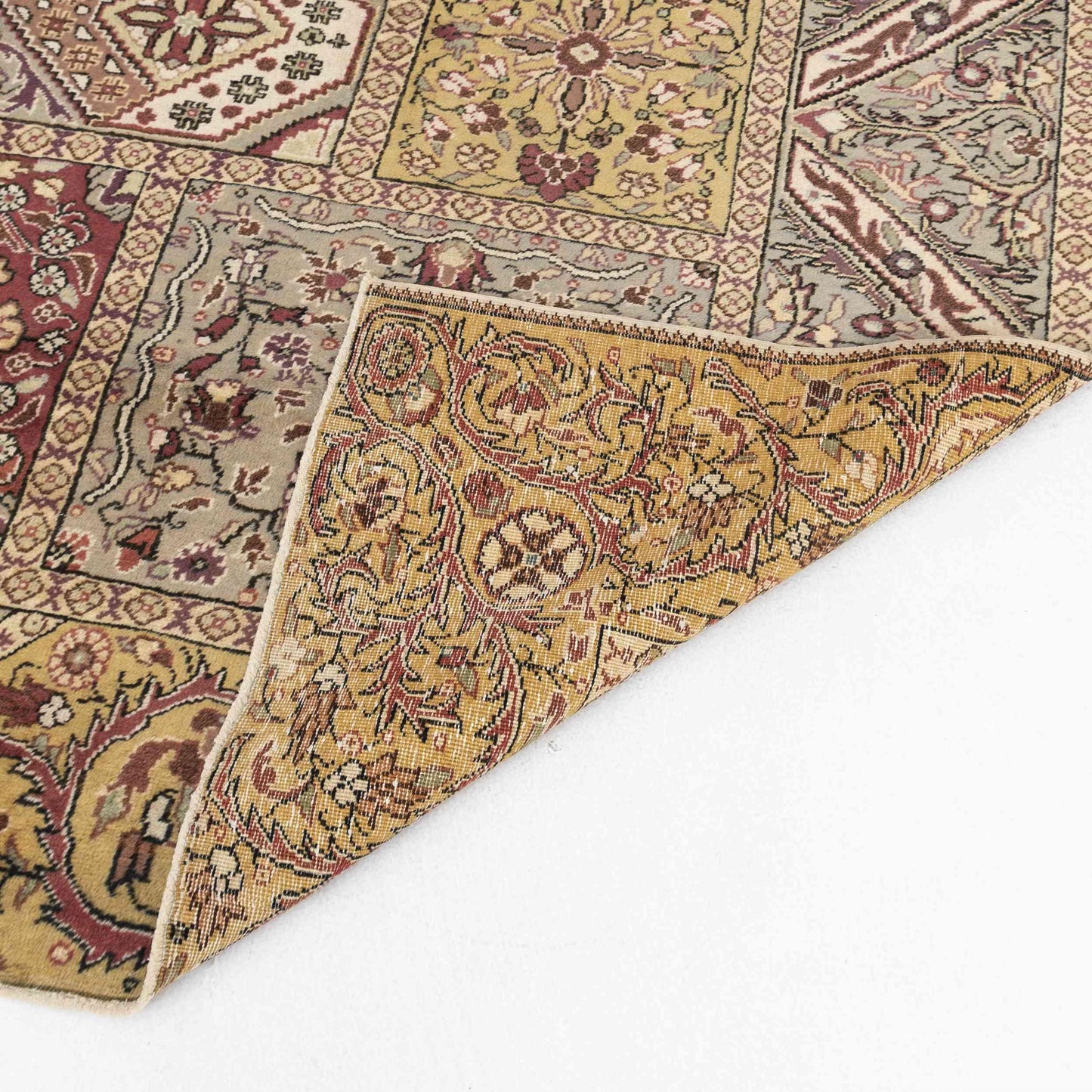 Oriental Rug Anatolian Handmade Wool On Cotton 202 X 320 Cm - 6' 8'' X 10' 6'' ER23