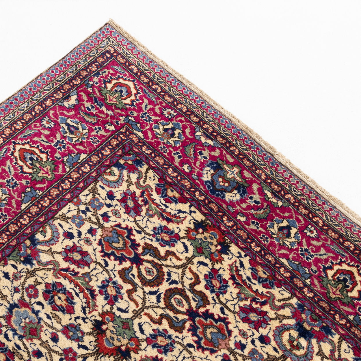 Oriental Rug Anatolian Handmade Wool On Cotton 203 X 288 Cm - 6' 8'' X 9' 6'' ER23