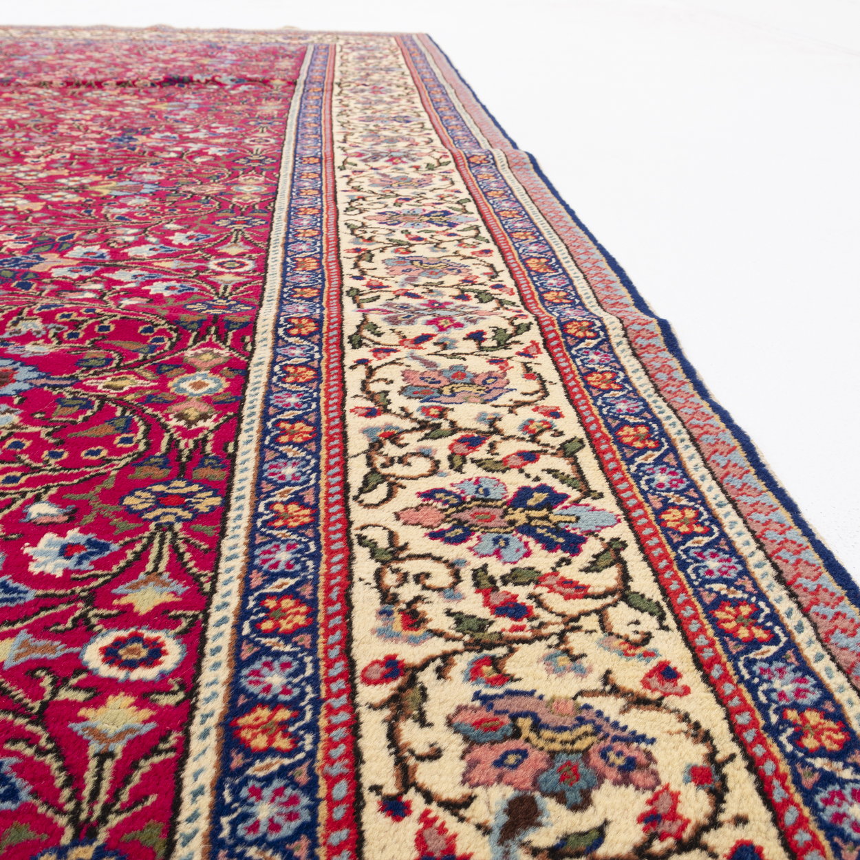 Oriental Rug Anatolian Handmade Wool On Cotton 204 X 286 Cm - 6' 9'' X 9' 5'' ER23