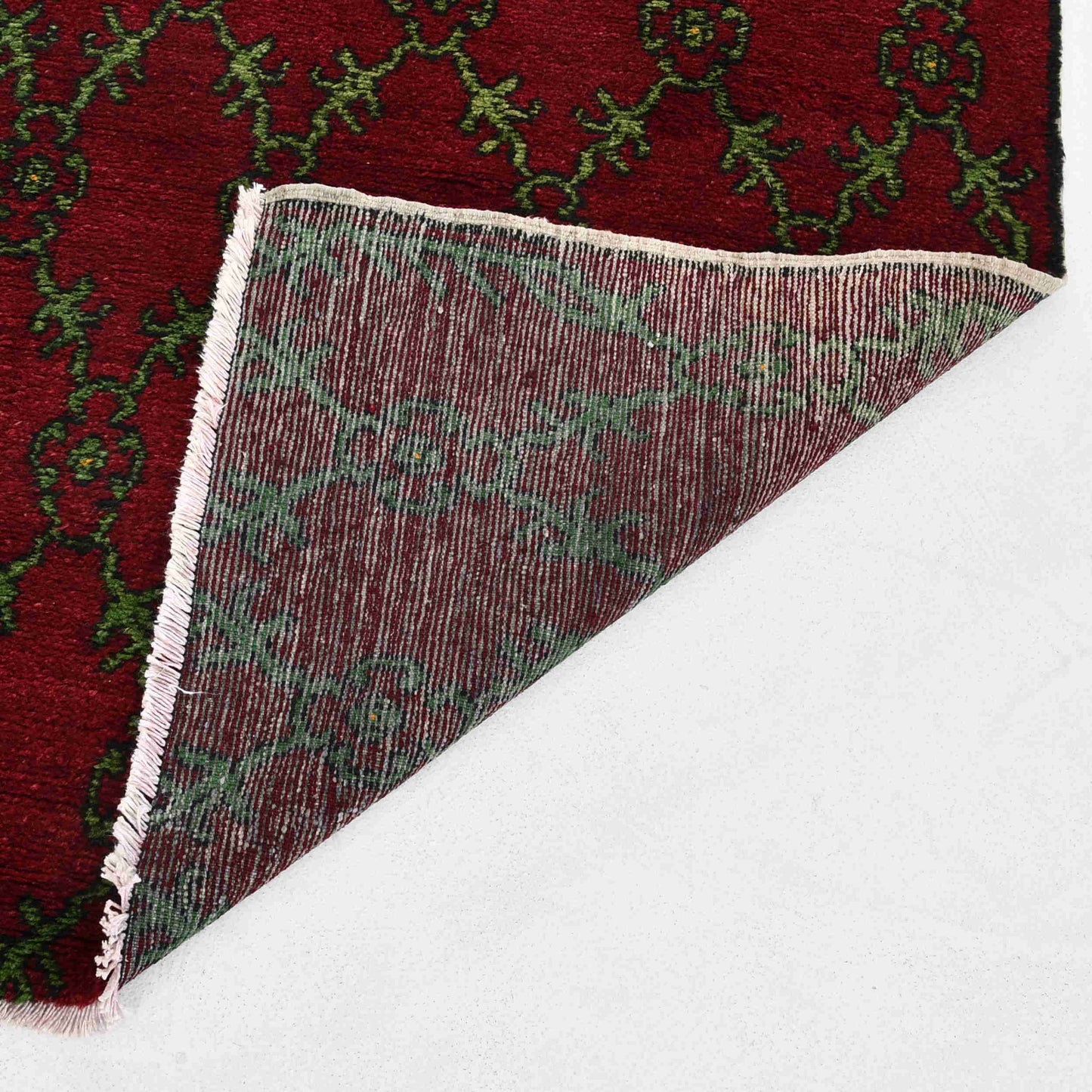 Oriental Rug Anatolian Handmade Wool On Wool 103 X 209 Cm - 3' 5'' X 6' 11'' ER01