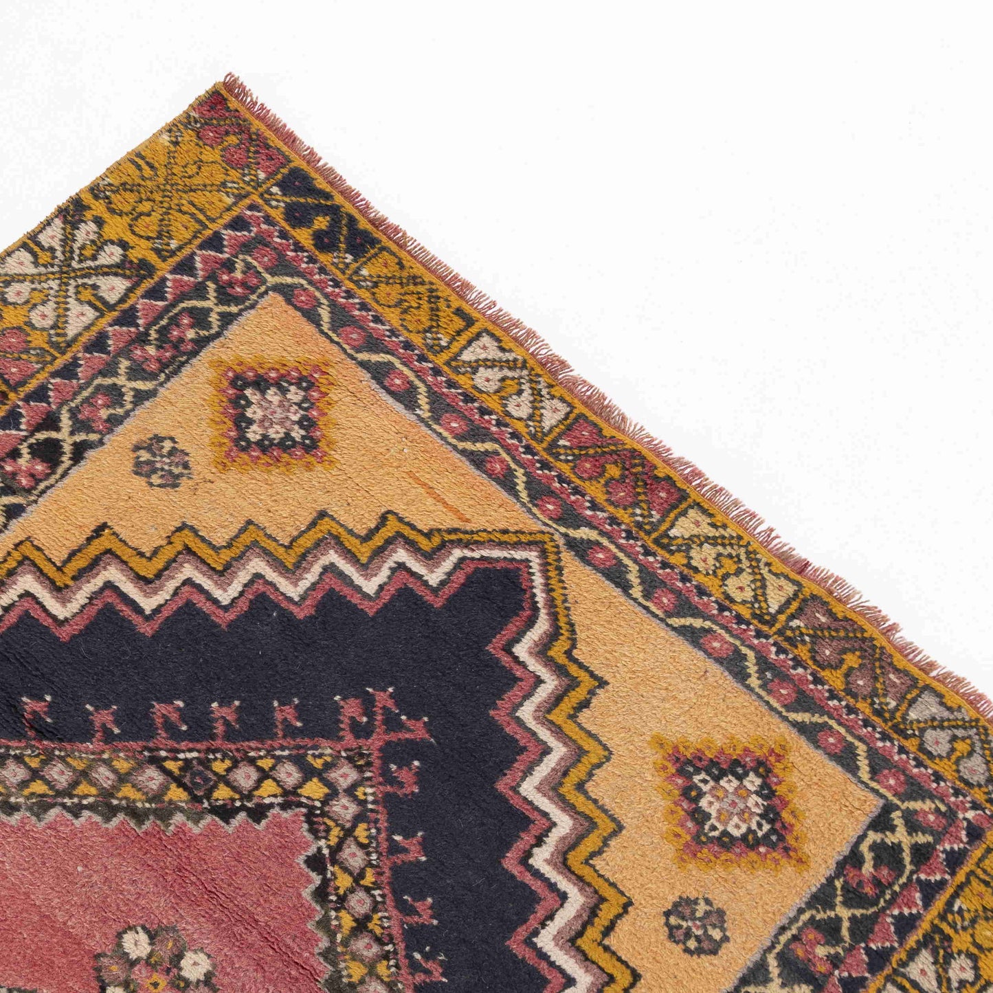 Oriental Rug Anatolian Handmade Wool On Wool 110 X 204 Cm - 3' 8'' X 6' 9'' ER01