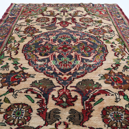Oriental Rug Anatolian Handmade Wool On Wool 127 X 190 Cm - 4' 2'' X 6' 3'' ER01