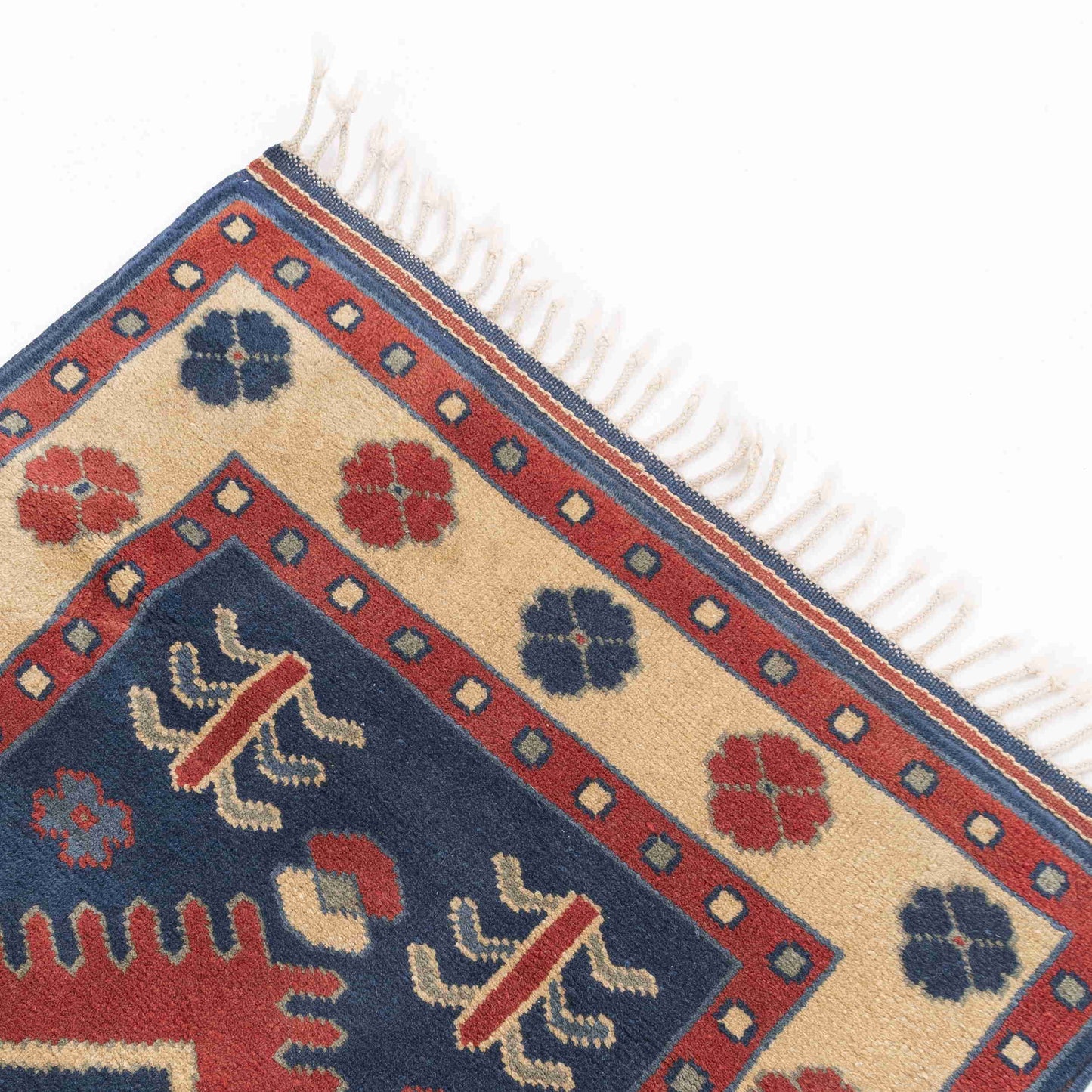Oriental Rug Anatolian Handmade Wool On Wool 86 X 132 Cm - 2' 10'' X 4' 4'' ER01