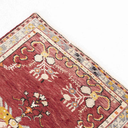 Oriental Rug Anatolian Handmade Wool On Wool 86 X 168 Cm - 2' 10'' X 5' 7'' ER01