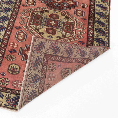 Oriental Rug Anatolian Handmade Wool On Wool 99 X 200 Cm - 3' 3'' X 6' 7'' ER01