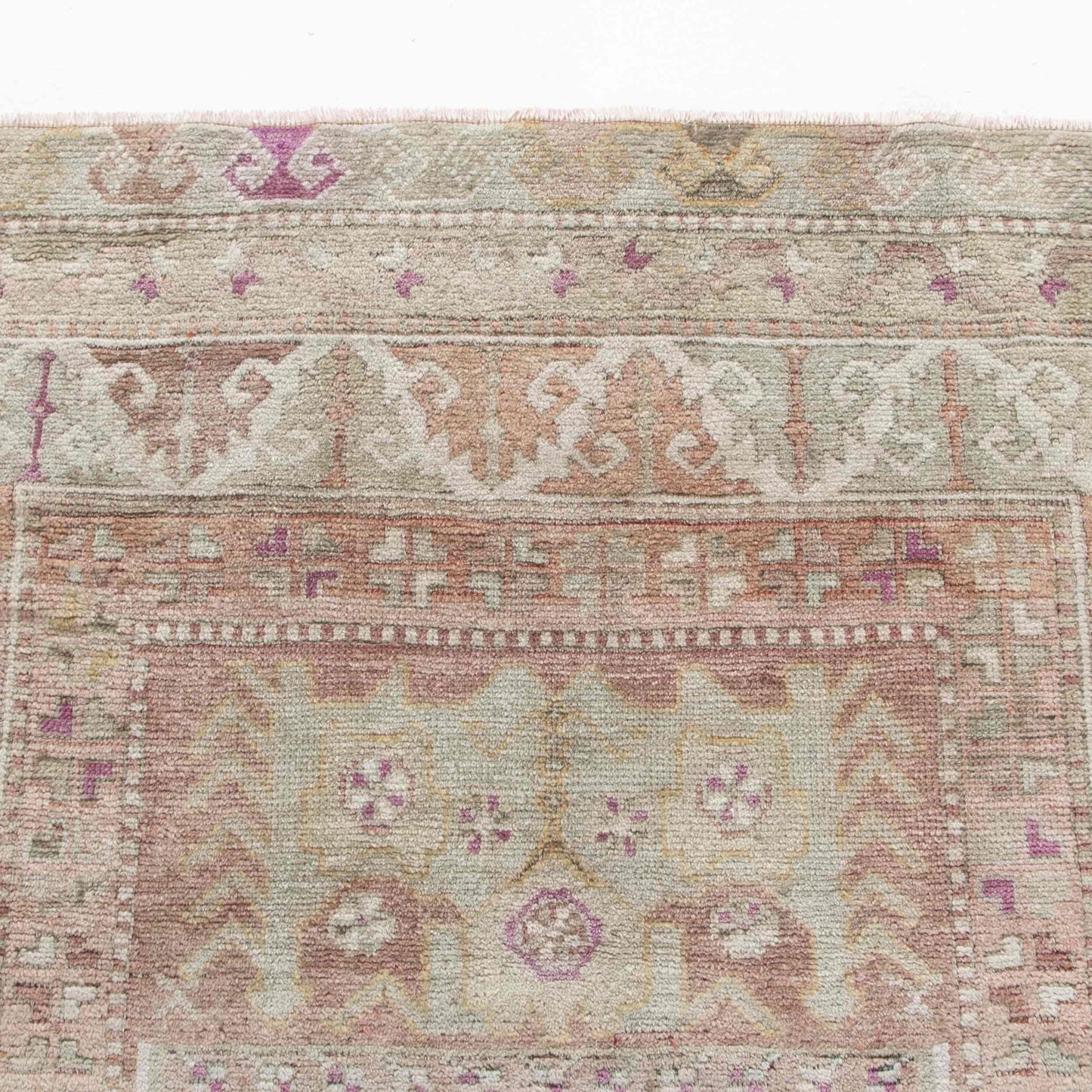 Oriental Rug Anatolian Handwoven Wool On Wool 100 x 155 Cm - 3' 4'' x 5' 2'' Stone C009 ER01