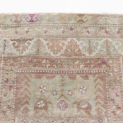 Oriental Rug Anatolian Handwoven Wool On Wool 100 x 155 Cm - 3' 4'' x 5' 2'' Stone C009 ER01