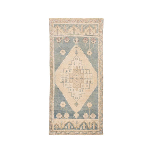 Oriental Rug Anatolian Handwoven Wool On Wool 56 x 120 Cm - 1' 11'' x 4' ER01