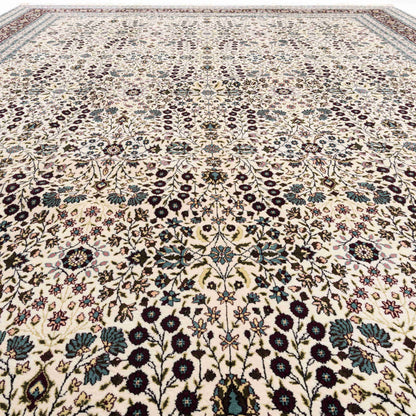 Oriental Rug Hereke Hand Knotted Wool On Cotton 296 X 408 Cm - 9' 9'' X 13' 5'' ER34