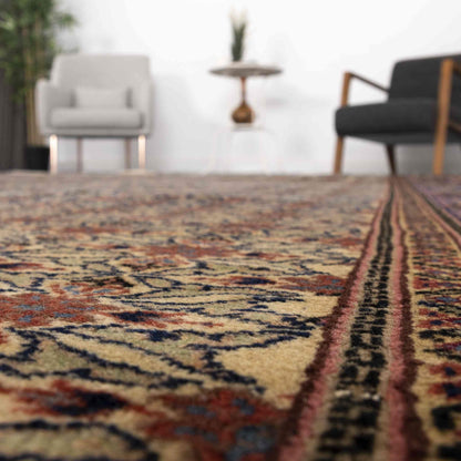 Oriental Rug Kayseri Handwoven Wool On Cotton 256 x 356 Cm - 8' 5'' x 11' 9'' Brown C005 ER34