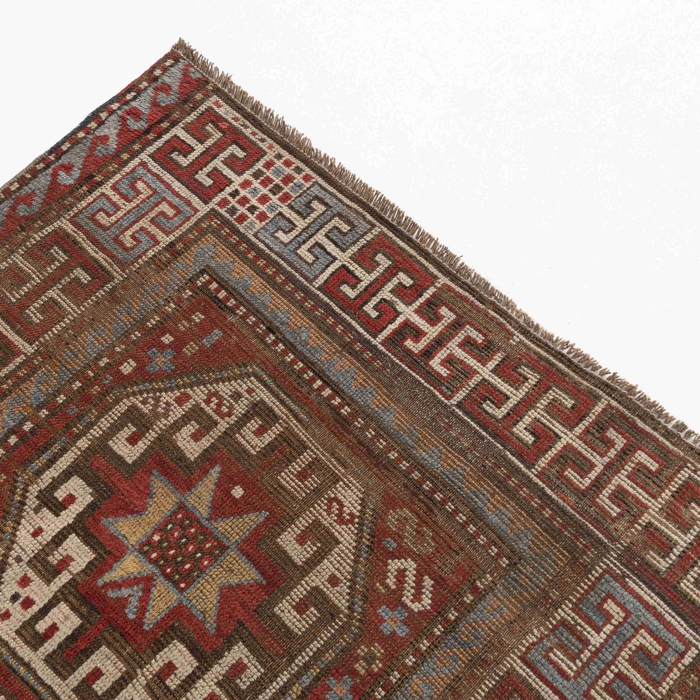 Oriental Rug Kazakh Handmade Wool On Wool 121 X 208 Cm - 4' X 6' 10'' ER01