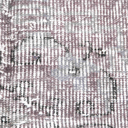 Oriental Rug Vintage Hand Knotted Wool On Cotton 170 x 263 Cm - 5' 7'' x 8' 8'' Pink C004 ER12