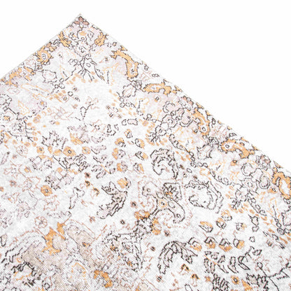 Oriental Rug Vintage Hand Knotted Wool On Cotton 173 x 291 Cm - 5' 9'' x 9' 7'' Grey C008 ER12