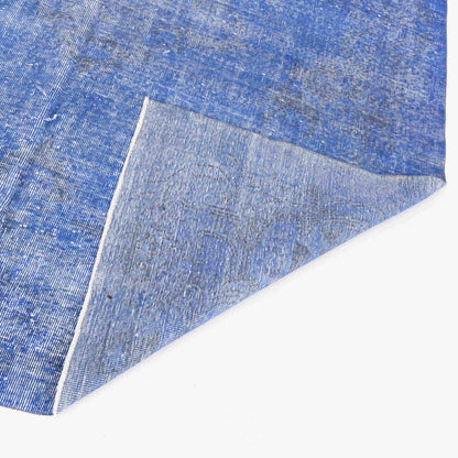 Alfombra oriental vintage anudada a mano de lana sobre algodón 205 x 300 cm - 6' 9'' x 9' 11'' Azul marino C012 ER23