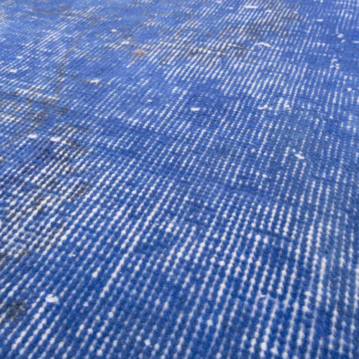 Alfombra oriental vintage anudada a mano de lana sobre algodón 205 x 300 cm - 6' 9'' x 9' 11'' Azul marino C012 ER23