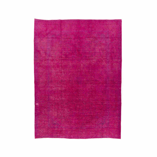 Oriental Rug Vintage Handmade Wool On Cotton 290 x 396 Cm - 9' 7'' x 13' ER34