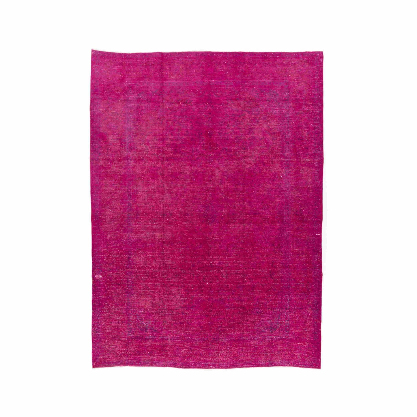 Oriental Rug Vintage Handmade Wool On Cotton 290 x 396 Cm - 9' 7'' x 13' Fuchsia C020 ER34