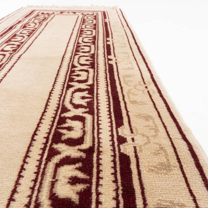Oriental Turkish Runner Rug Handmade Wool On Wool Milas 79 X 196 Cm - 2' 8'' X 6' 6''
