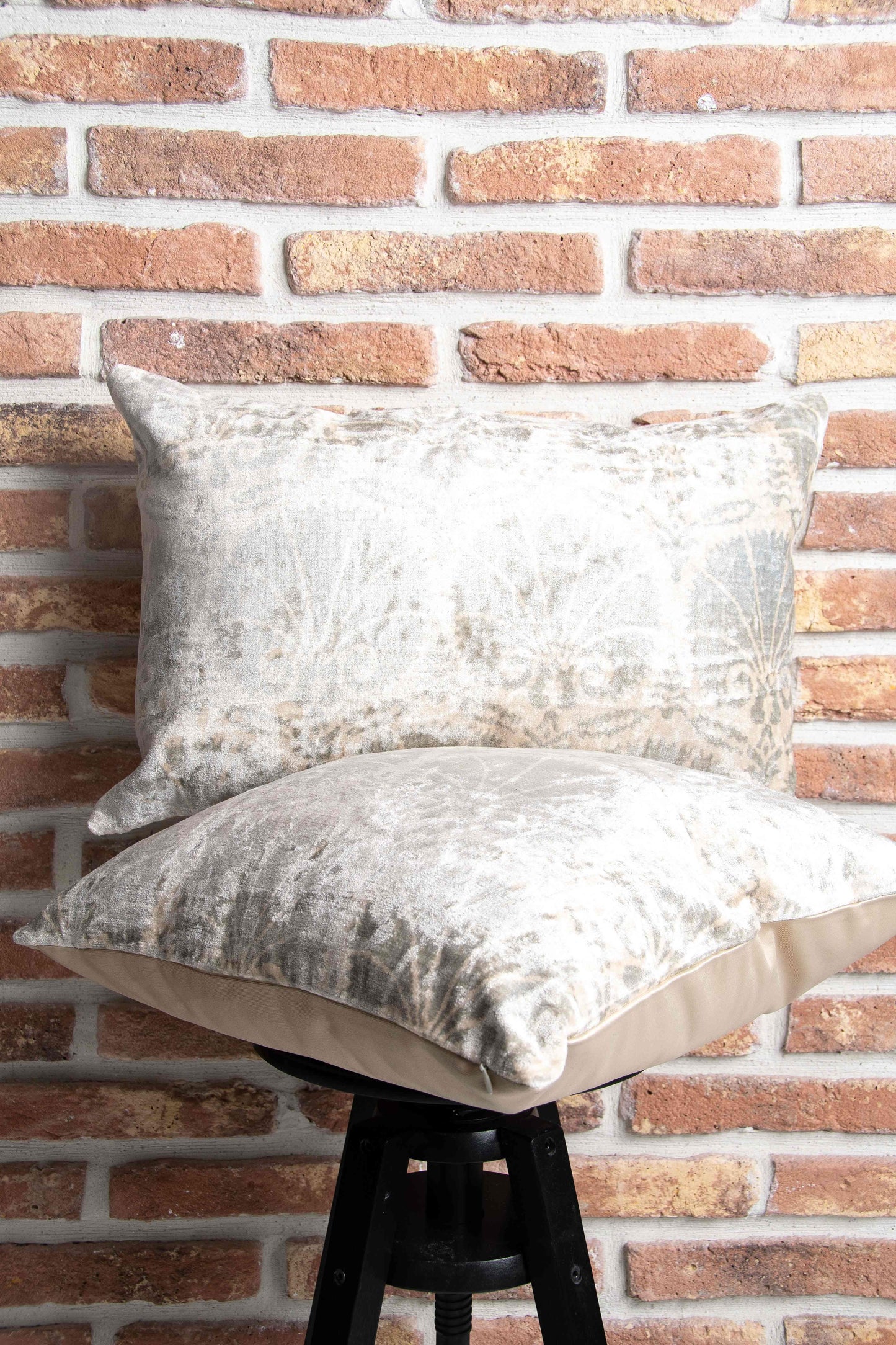 Velvet Ikat Throw Pillow Cover Set | 20x20 - 16x24 Inches